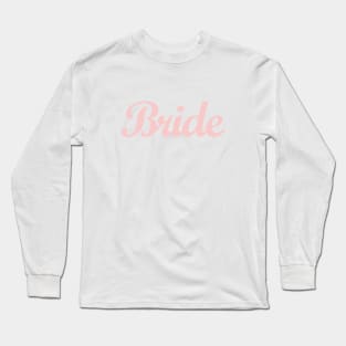 Millennium Pink Bride Long Sleeve T-Shirt